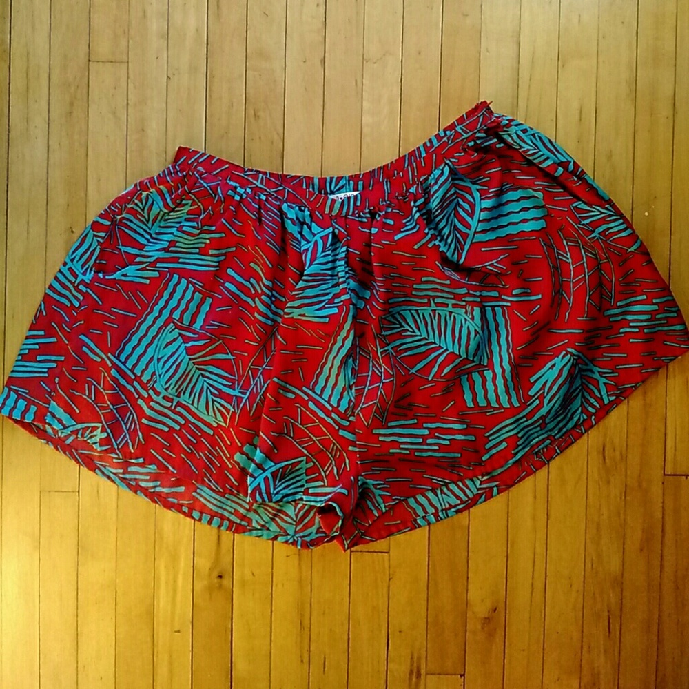 Bold Patterned Shorts